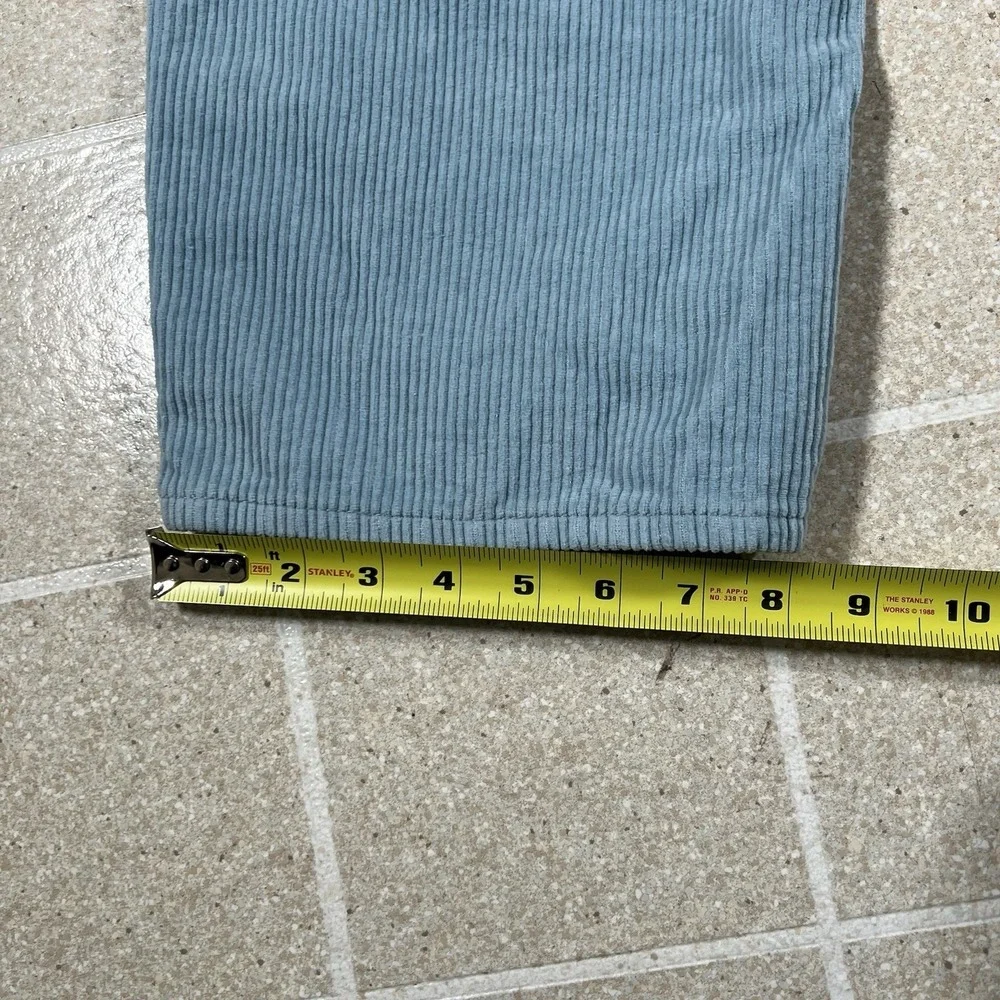 Empyre Corduroy Pants Mens 34x30 Blue Relax Corduroy Baggy Skateboarding Grunge - Picture 9 of 9